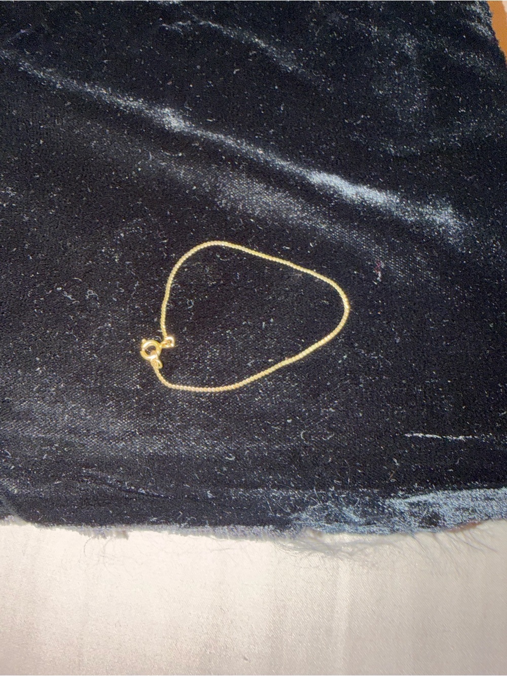 Delicate Gold-Tone Girl’s Chain Bracelet